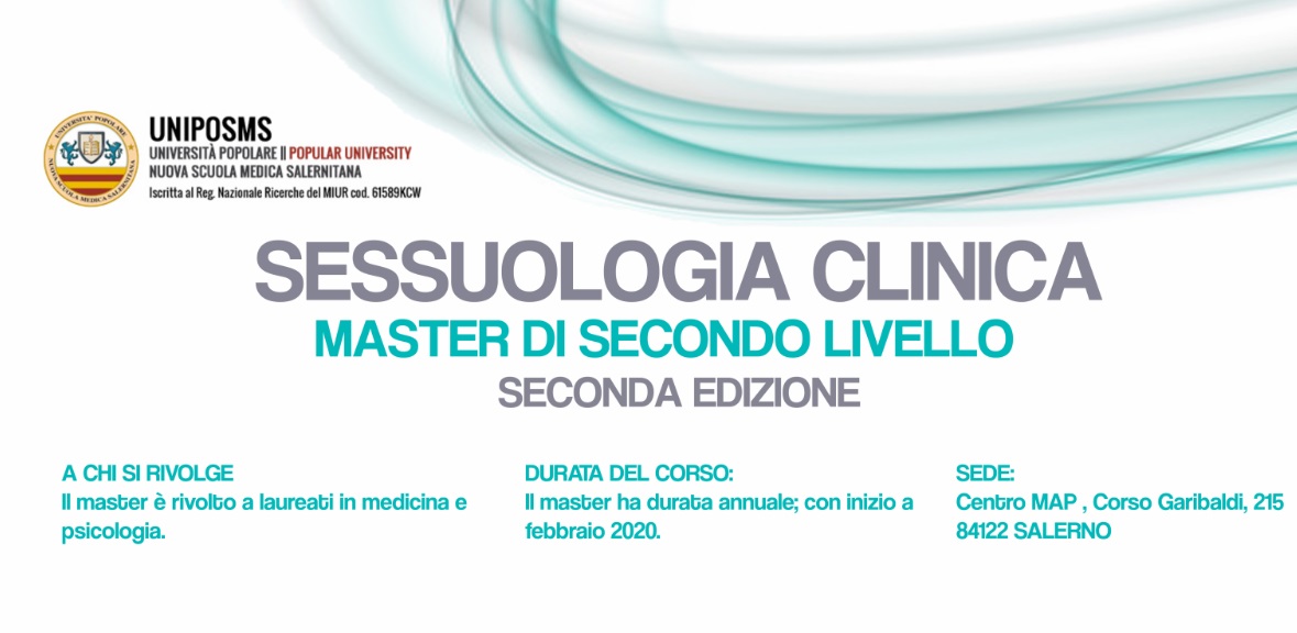 Master II Livello Sessuologia Clinica 2019