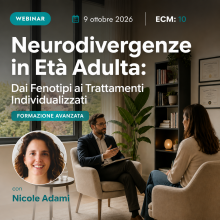 Neurodivergenze in età adulta avanzato
