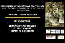 Locandina Dissociazione Traumatica Webinar 7.11.2020